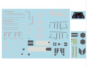 Freewing F-22 Raptor Decal Set